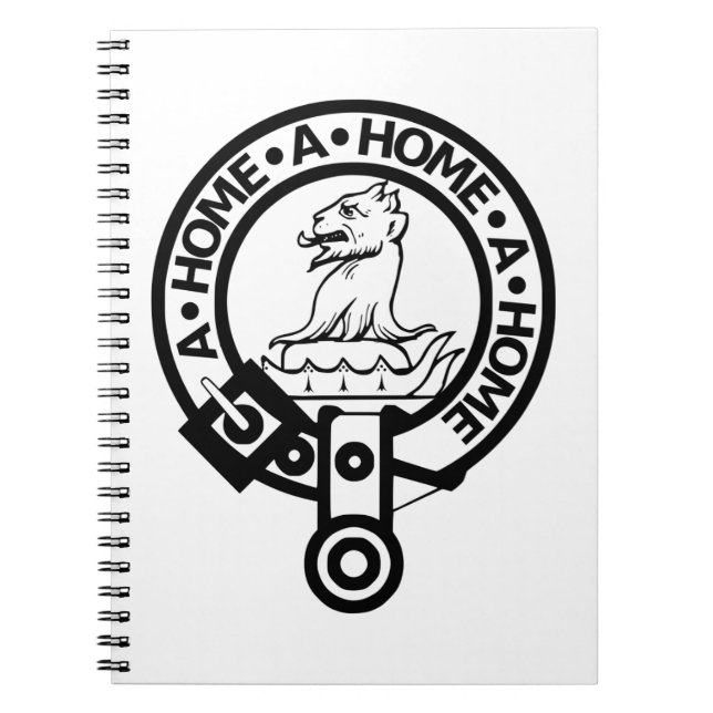 Clan Home Notepad Notebook (Front)