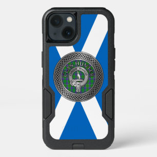 Clan Hunter Crest & Tartan Knot iPhone 13 Case