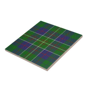 Clan Hunter Scottish Expressions Tartan Ceramic Tile