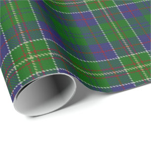 Clan Hunter Scottish Tartan Wrapping Paper