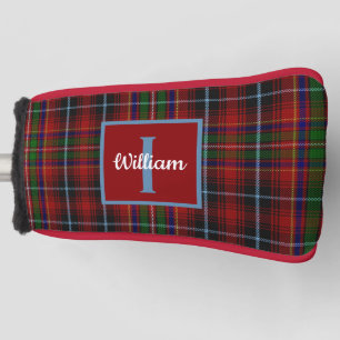 Clan Innes Plaid Monogrammed Golf Head Cover