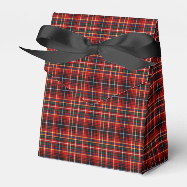 Clan Innes Tartan Favor Boxes (Front Side)
