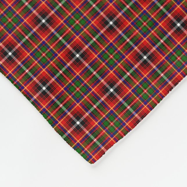 Clan Innes Tartan Fleece Blanket (Corner)