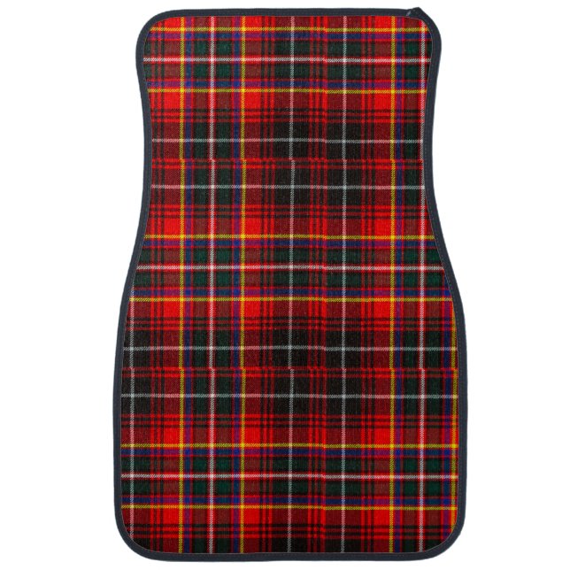 Clan Innes Tartan Plaid Car Floor Mat (Front)