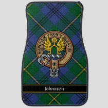 Clan Johnston Crest Car Floor Mat