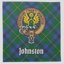 Clan Johnston Crest Cloth Napkin