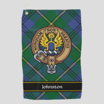 Clan Johnston Crest Golf Towel