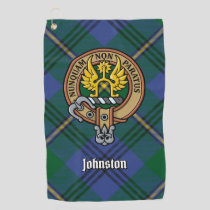 Clan Johnston Crest Golf Towel