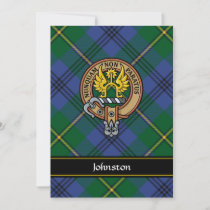 Clan Johnston Crest Invitation
