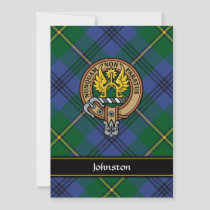 Clan Johnston Crest Invitation