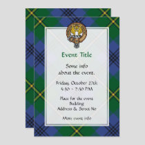 Clan Johnston Crest Invitation