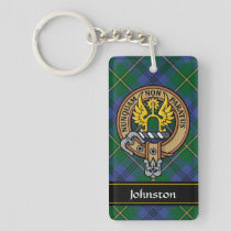 Clan Johnston Crest Keychain