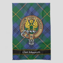 Clan Johnston Crest Kitchen Towel
