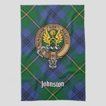 Clan Johnston Crest Kitchen Towel