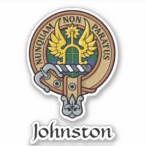 Clan Johnston Crest Sticker