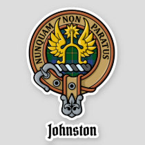 Clan Johnston Crest Sticker