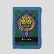 Clan Johnston Crest Trifold Wallet