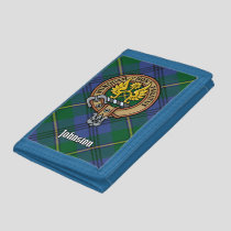 Clan Johnston Crest Trifold Wallet