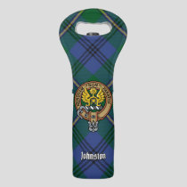 Clan Johnston Crest Wine Bag