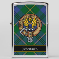 Clan Johnston Crest Zippo Lighter