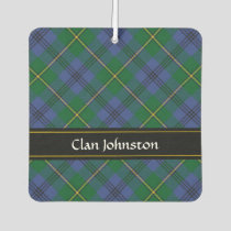 Clan Johnston Tartan Air Freshener
