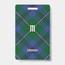 Clan Johnston Tartan Badge