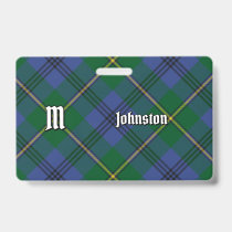 Clan Johnston Tartan Badge