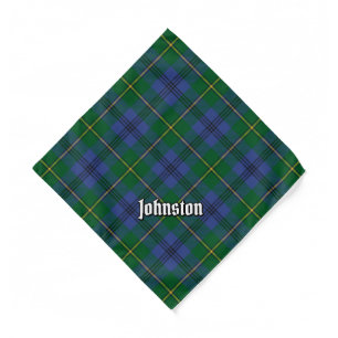 Clan Johnston Tartan Bandana