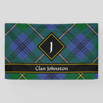 Clan Johnston Tartan Banner