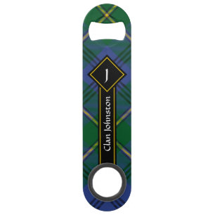 Clan Johnston Tartan Bar Key