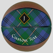 Clan Johnston Tartan Basketball