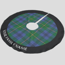 Clan Johnston Tartan Brushed Polyester Tree Skirt