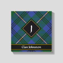 Clan Johnston Tartan Canvas Print