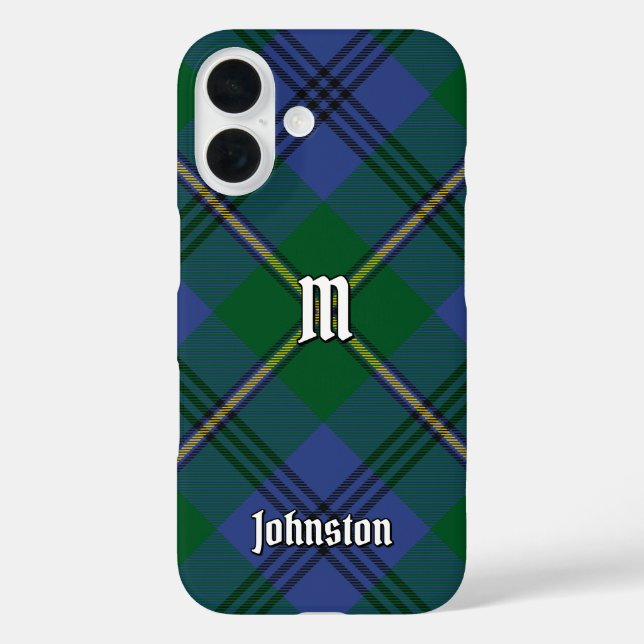 Clan Johnston Tartan Case-Mate iPhone Case (Back)