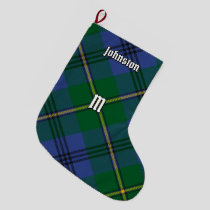 Clan Johnston Tartan Christmas Stocking