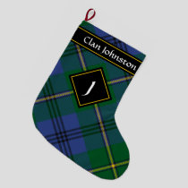 Clan Johnston Tartan Christmas Stocking