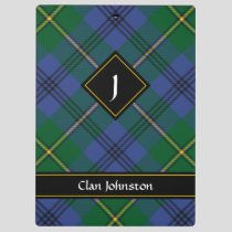 Clan Johnston Tartan Clipboard