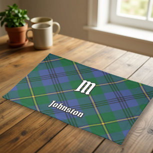 Clan Johnston Tartan Cloth Placemat