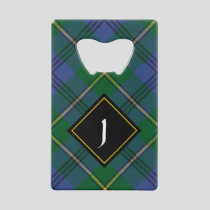 Clan Johnston Tartan Credit Card Bottle Opener