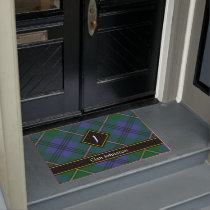Clan Johnston Tartan Doormat