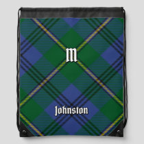Clan Johnston Tartan Drawstring Bag