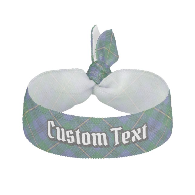 Clan Johnston Tartan Elastic Hair Tie (Front)