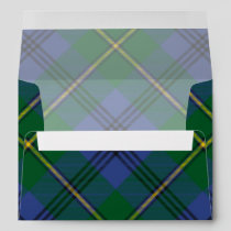 Clan Johnston Tartan Envelope