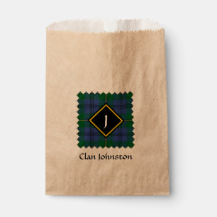 Clan Johnston Tartan Favor Bag