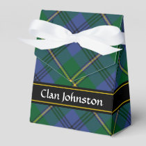 Clan Johnston Tartan Favor Box