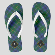 Clan Johnston Tartan Flip Flops
