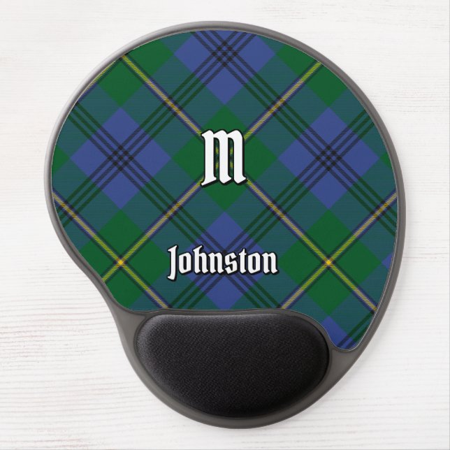 Clan Johnston Tartan Gel Mouse Pad (Front)
