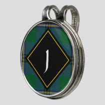 Clan Johnston Tartan Golf Hat Clip