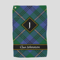 Clan Johnston Tartan Golf Towel