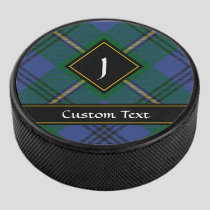 Clan Johnston Tartan Hockey Puck
